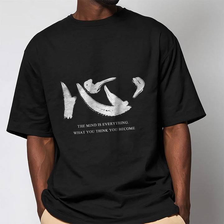 Buddha Stones Xin The Mind Is Everything Tee T-shirt - image 6
