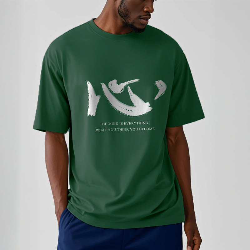 Buddha Stones Xin The Mind Is Everything Tee T-shirt - image 4