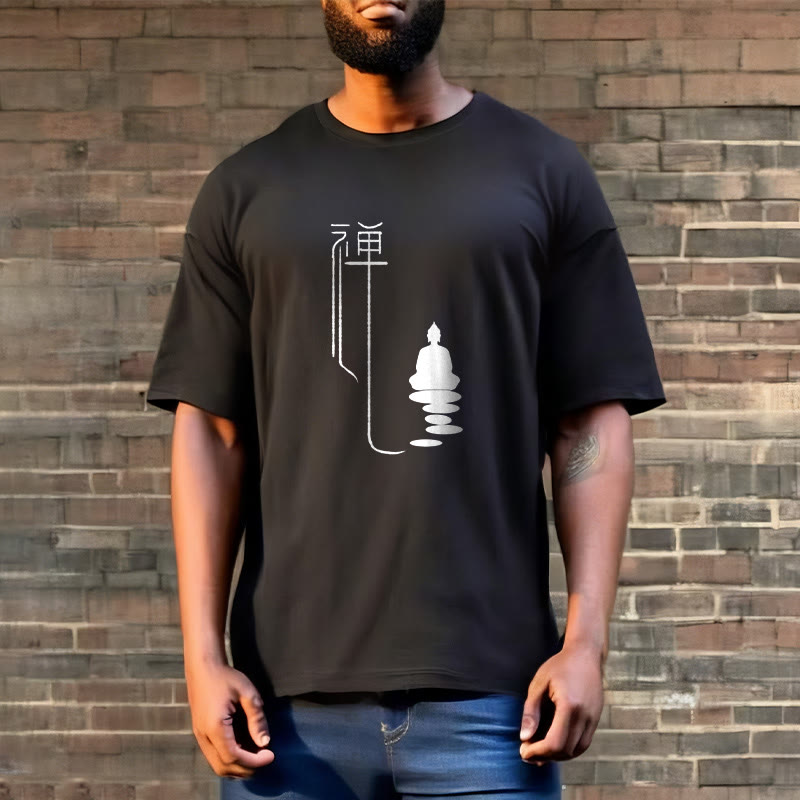 Buddha Stones Zen Buddha Tee T-shirt - image 6