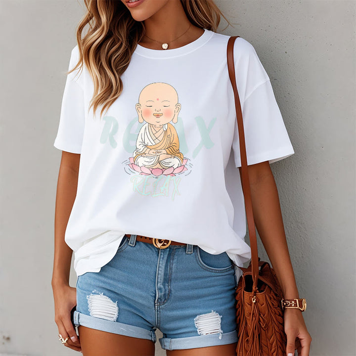 Buddha Stones RELAX Buddha Tee T-shirt - image 6