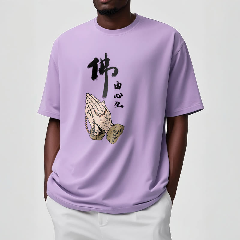 Buddha Stones Praying Tee T-shirt - image 15