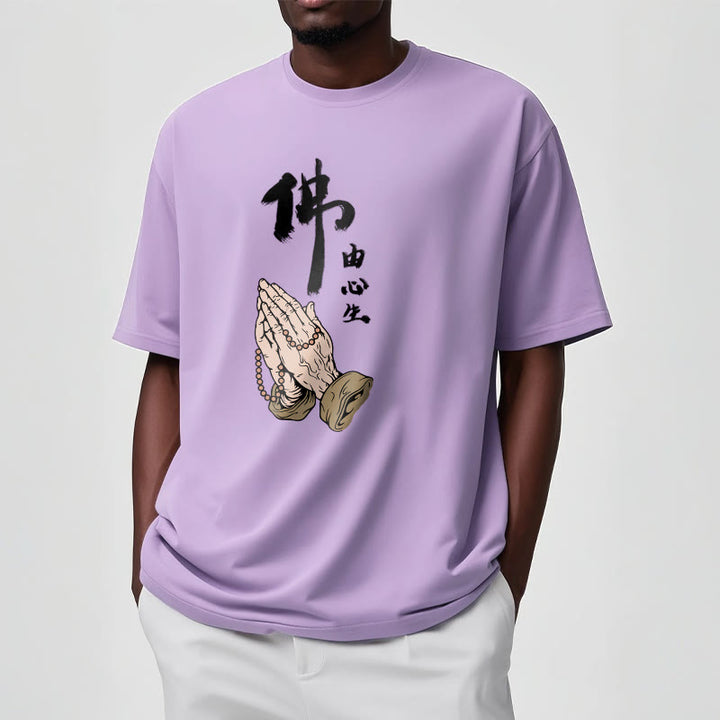 Buddha Stones Praying Tee T-shirt - image 15