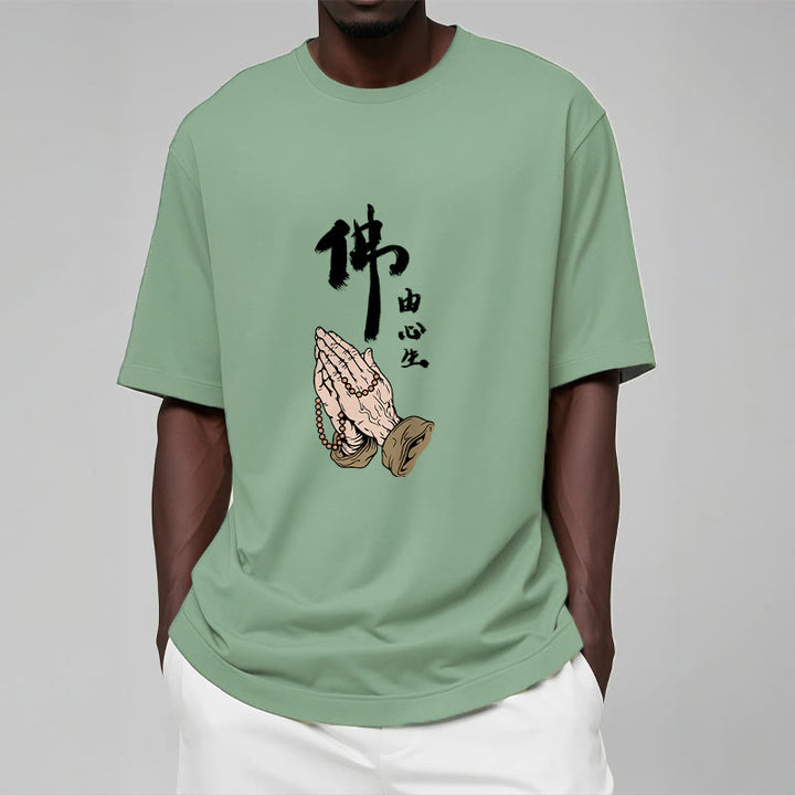 Buddha Stones Praying Tee T-shirt - image 10