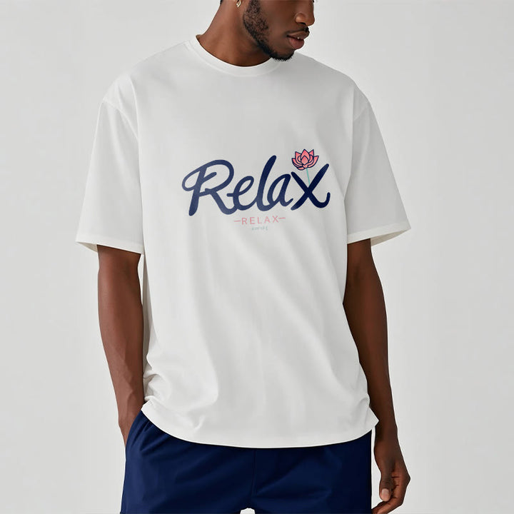 Buddha Stones RELAX Lotus Tee T-shirt - image 2