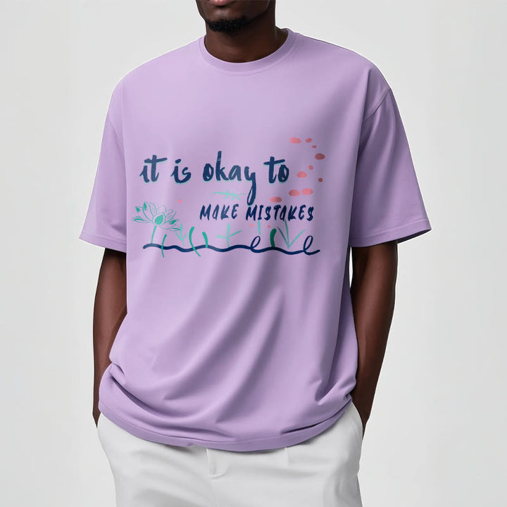 Buddha Stones It Is Okay To Make Mistakes Tee T-shirt - image 17
