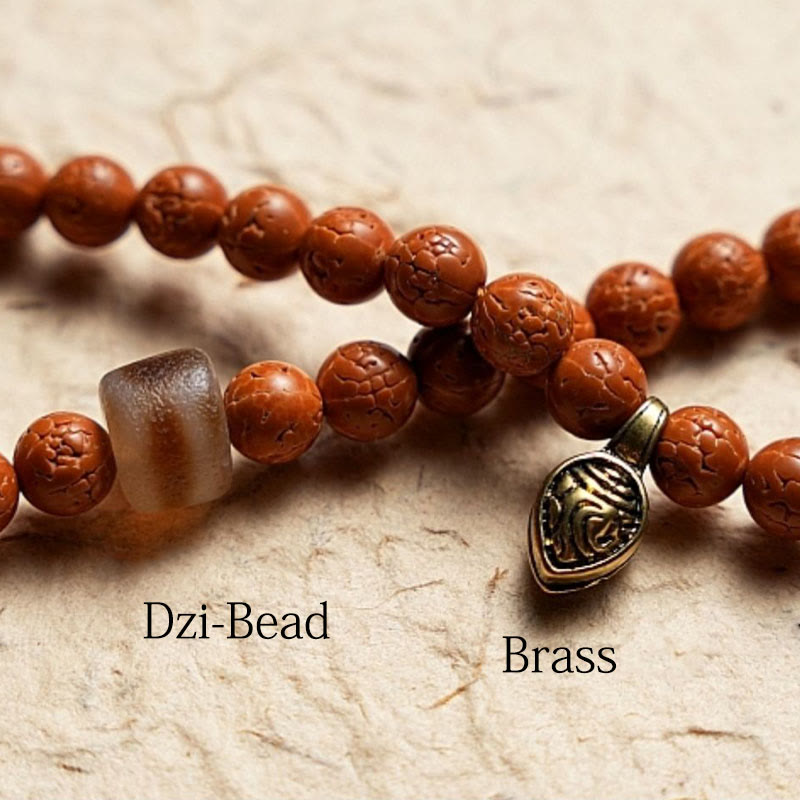 Buddha Stones Tibet Bodhi Seed 108 Mala Beads Wisdom Peace Bracelet Necklace - image 18
