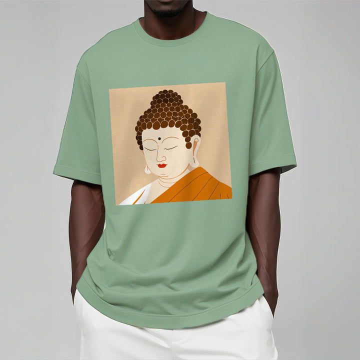 Buddha Stones Close Eyes And Relax Buddha Tee T-shirt - image 14