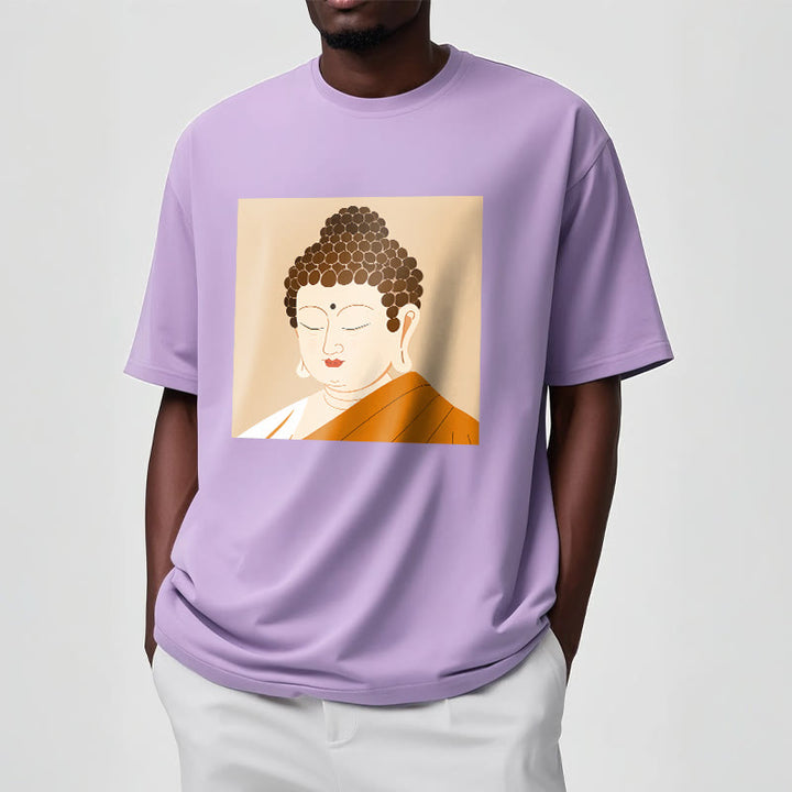 Buddha Stones Close Eyes And Relax Buddha Tee T-shirt - image 16