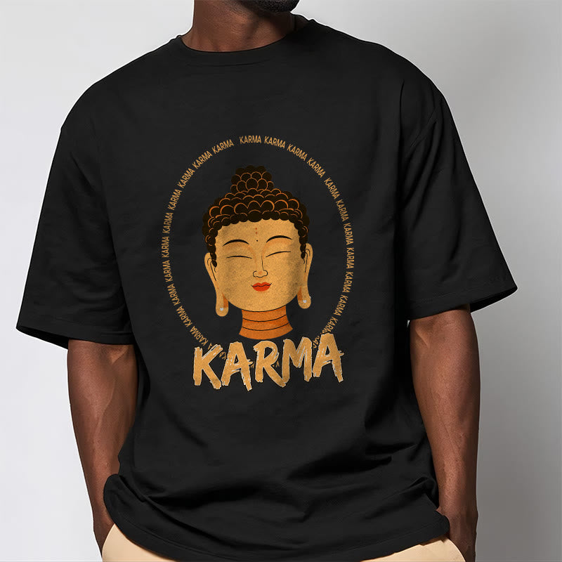 Buddha Stones Karma Buddha Tee T-shirt - image 1