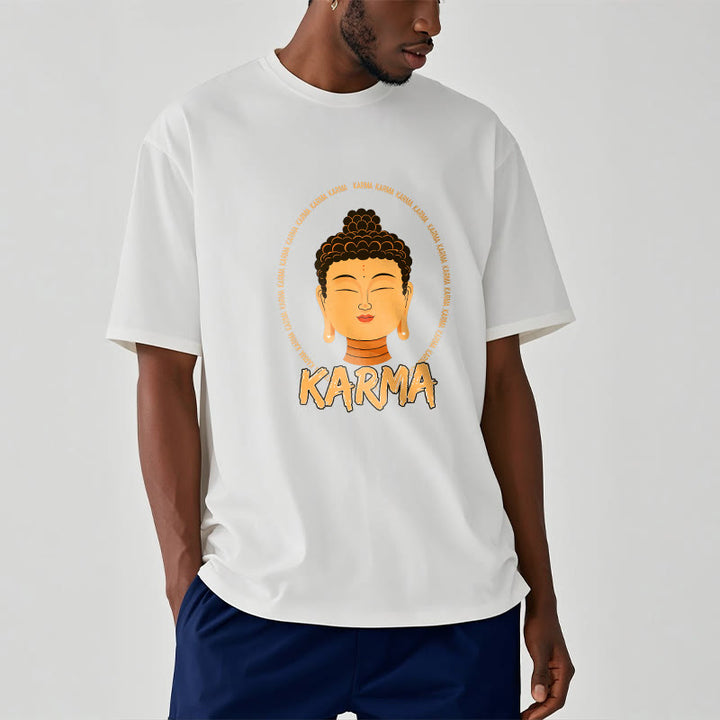 Buddha Stones Karma Buddha Tee T-shirt - image 8