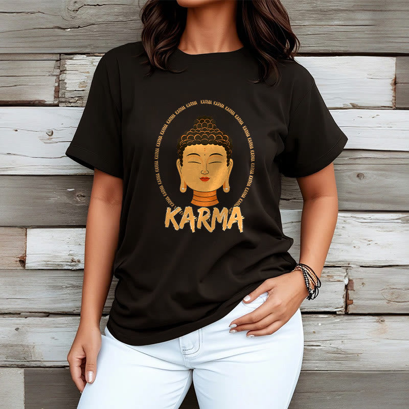 Buddha Stones Karma Buddha Tee T-shirt - image 3