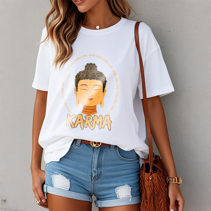 Buddha Stones Karma Buddha Tee T-shirt - image 7