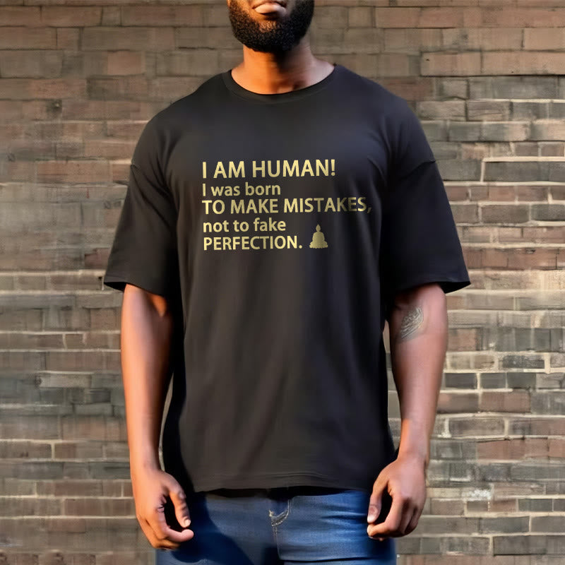 Buddha Stones I Am Human Tee T-shirt - image 2