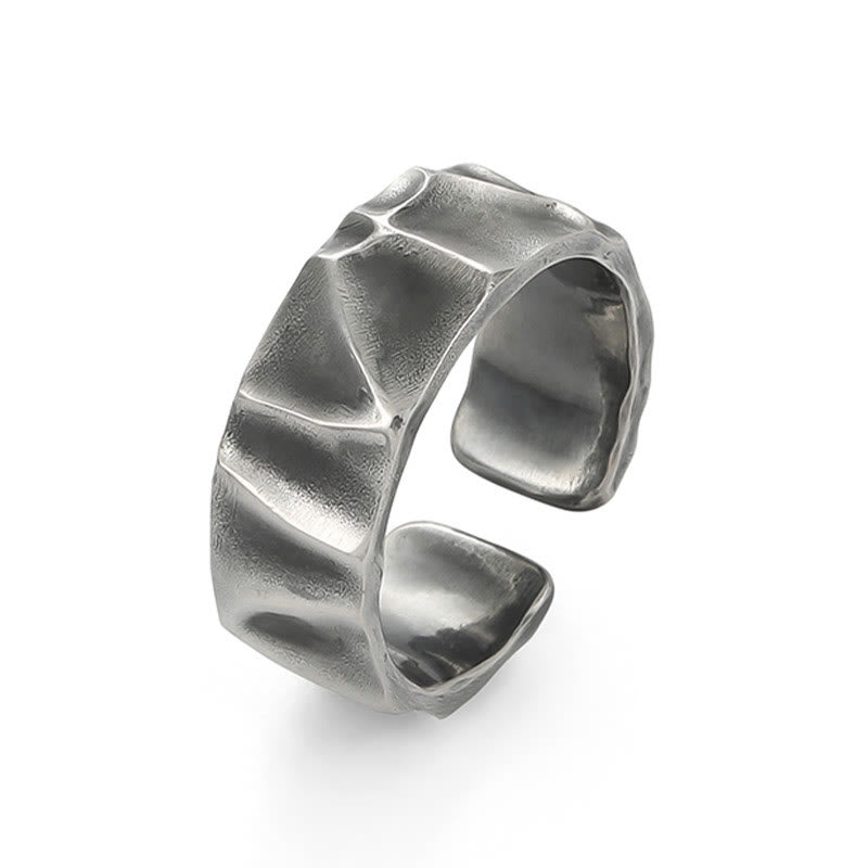 Buddha Stones 999 Sterling Silver Adjustable Protection Ring - image 3