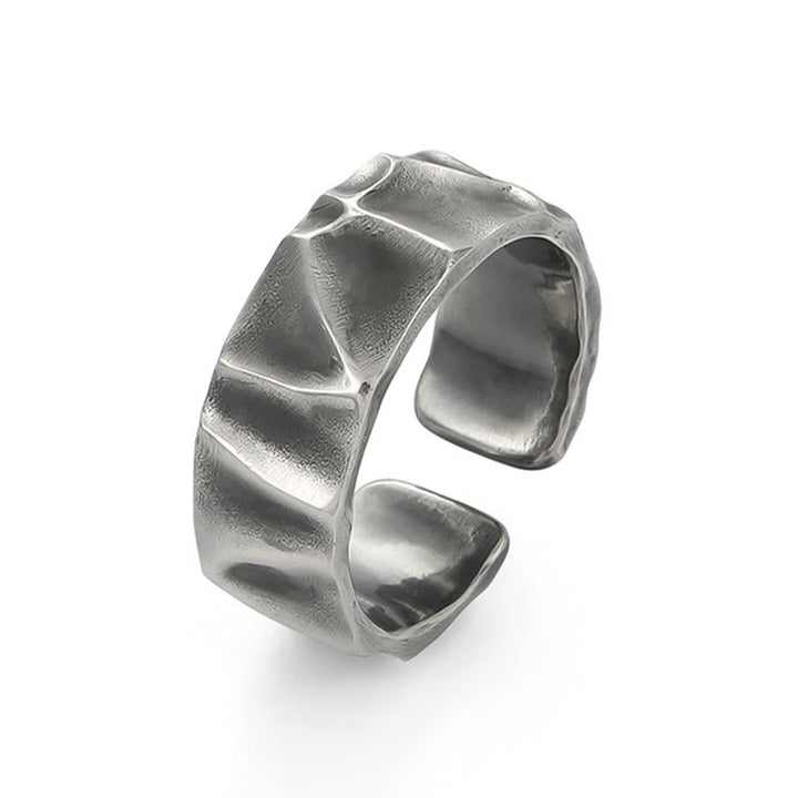 Buddha Stones 999 Sterling Silver Adjustable Protection Ring - image 3