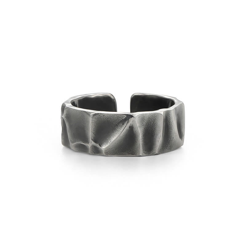 Buddha Stones 999 Sterling Silver Adjustable Protection Ring - image 2