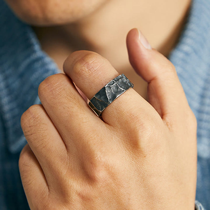 Buddha Stones 999 Sterling Silver Adjustable Protection Ring - image 7