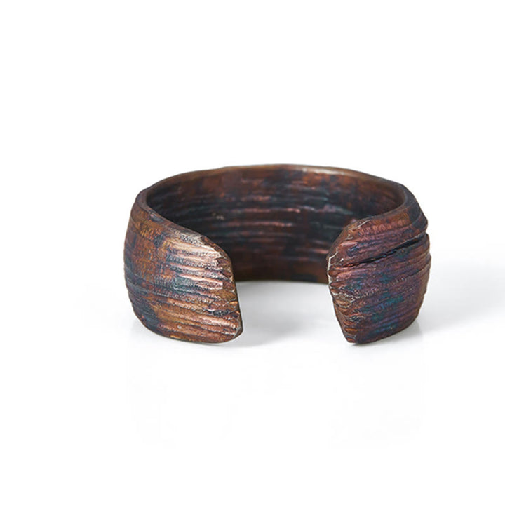 Buddha Stones Retro 999 Sterling Silver Copper Adjustable Protection Ring - image 8