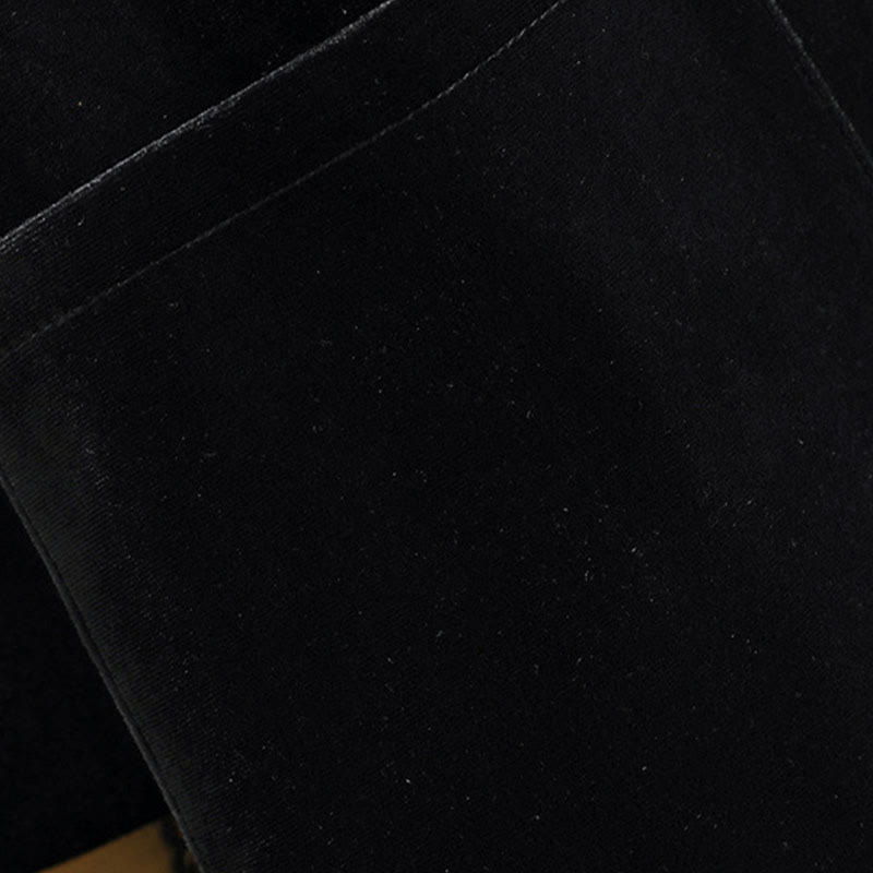 Buddha Stones Tang Suit Frog-button Round Neck Cotton Men's Jacket Shirt Clothing - image 3