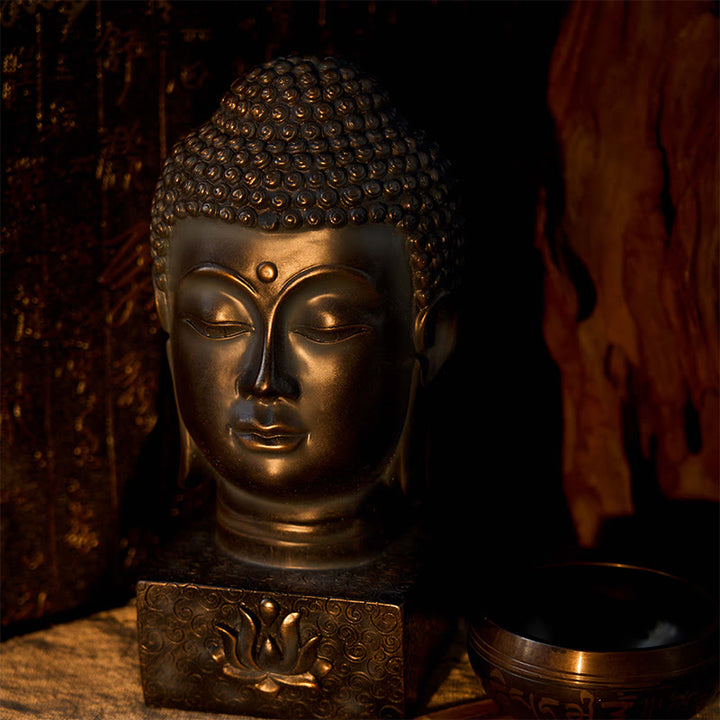 Buddha Stones Tibetan Buddha Blessing Meditation Decoration - image 5