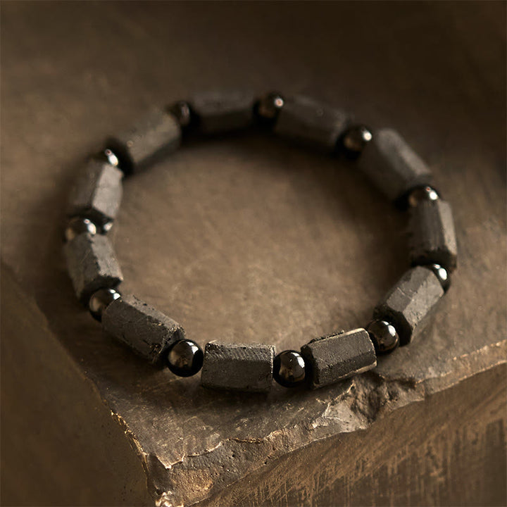 Buddha Stones Black Tourmaline Wisdom Bracelet - Black Tourmaline(Wrist Circumference: 14-16cm) - image 0