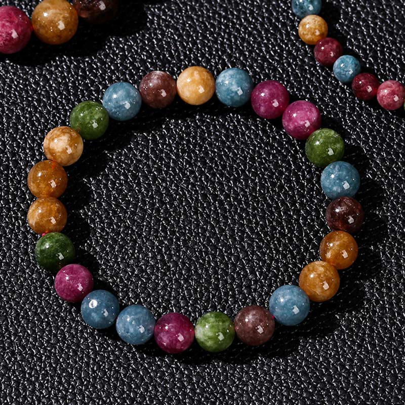 Buddha Stones Multicolor Tourmaline Positive Bracelet - image 8