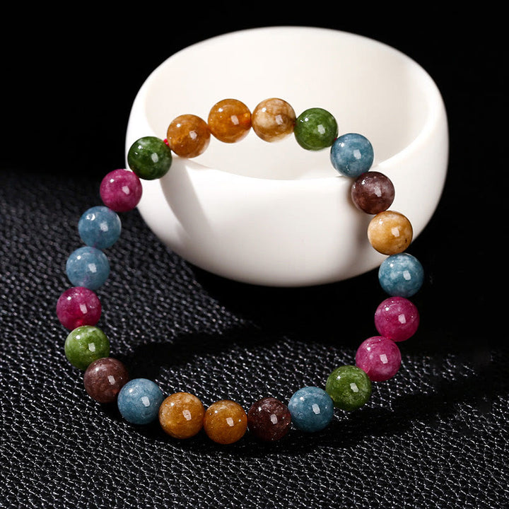 Buddha Stones Multicolor Tourmaline Positive Bracelet - image 2