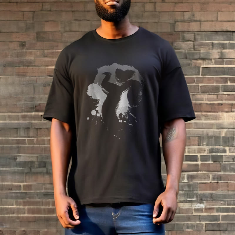 Buddha Stones OM Swan Cotton Tee T-shirt - image 3