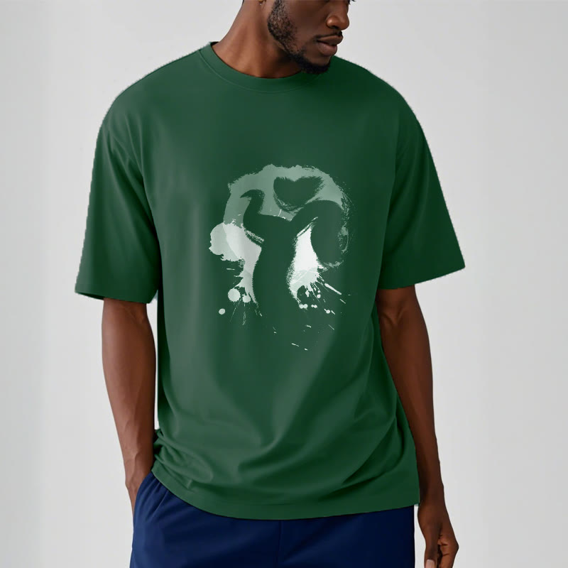 Buddha Stones OM Swan Cotton Tee T-shirt - image 9