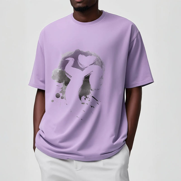 Buddha Stones OM Swan Cotton Tee T-shirt - image 14