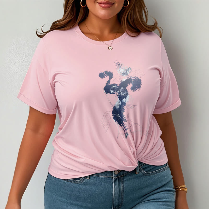 Buddha Stones OM Lotus Flower Background Cotton Tee T-shirt - image 13