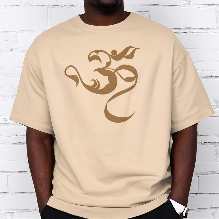 Buddha Stones Om Figure Design Cotton Tee T-shirt - image 12