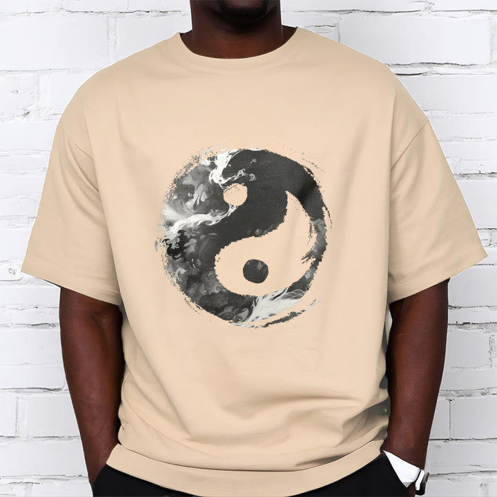 Buddha Stones Yin Yang Cotton Tee T-shirt - image 13