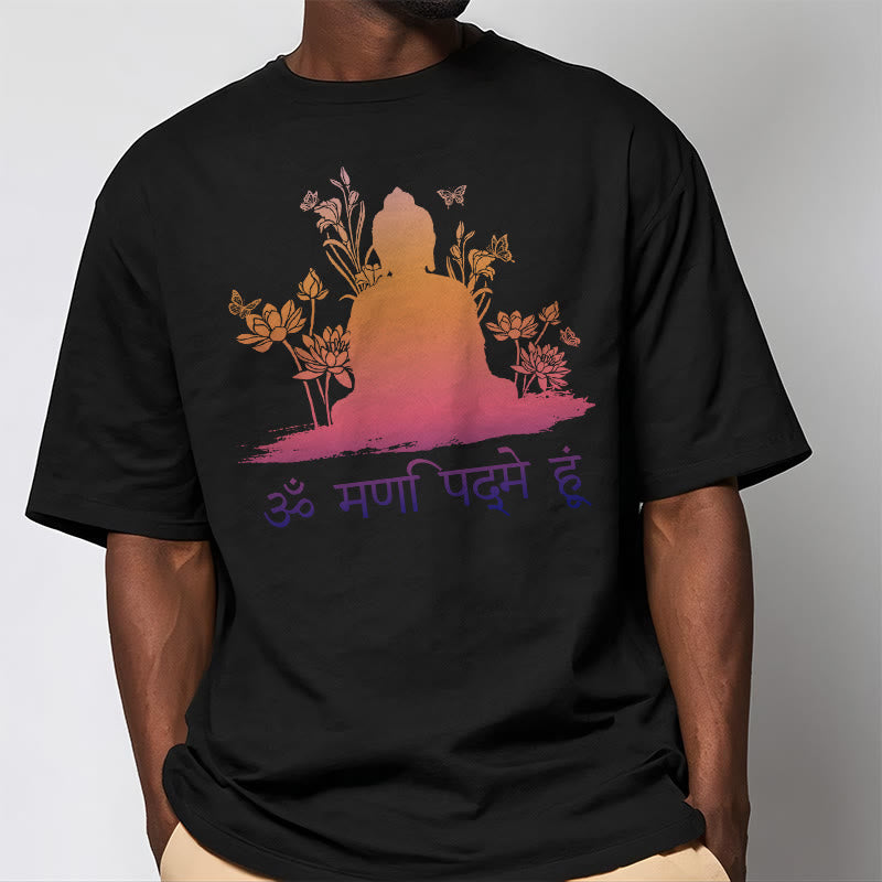 Buddha Stones Sanskrit OM NAMAH SHIVAYA Tee T-shirt - image 6