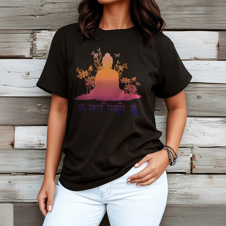 Buddha Stones Sanskrit OM NAMAH SHIVAYA Tee T-shirt - image 5