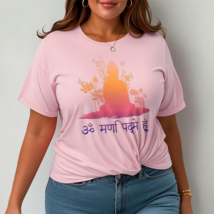 Buddha Stones Sanskrit OM NAMAH SHIVAYA Tee T-shirt - image 13
