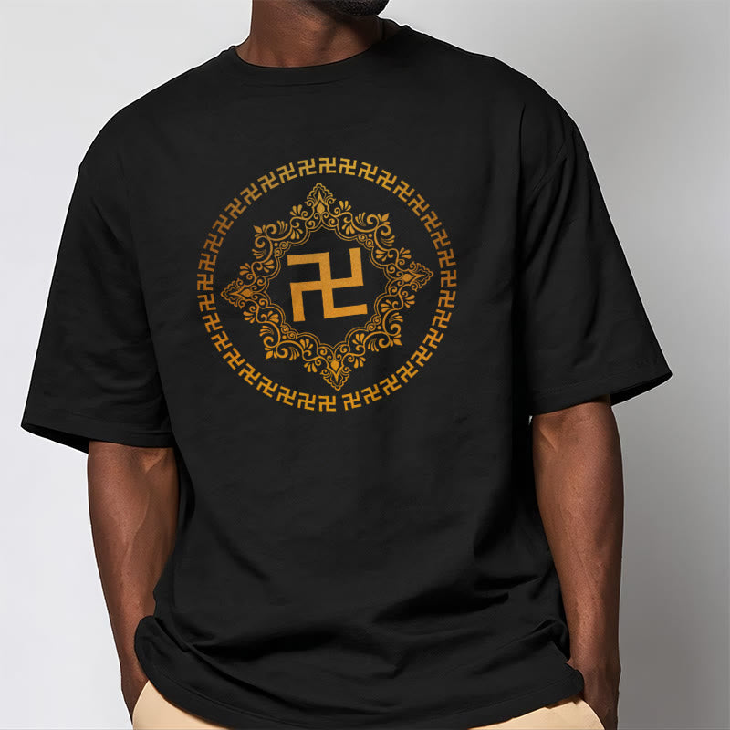 Buddha Stones Swastika Tee T-shirt - image 9