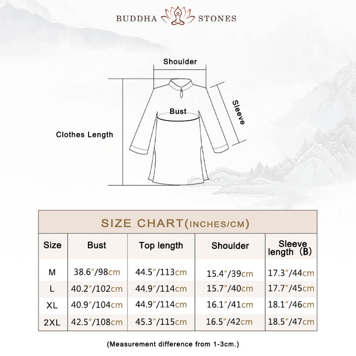 Buddha Stones 2Pcs White Tai Chi Meditation Yoga Zen Cotton Linen Clothing Top Pants Women's Set - image 5