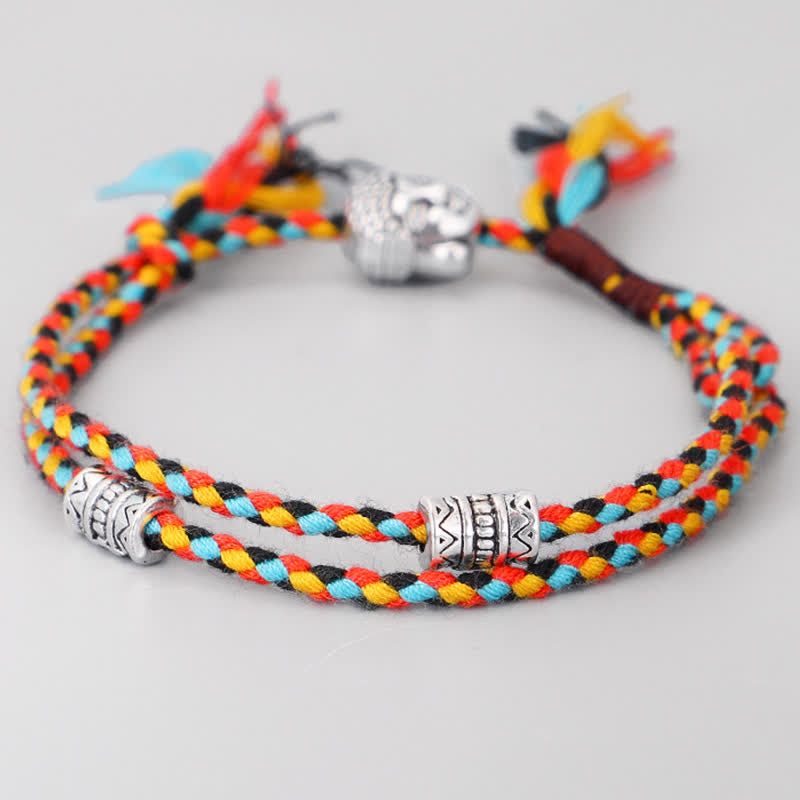 Buddha Stones  Head Serenity String Bracelet - image 4