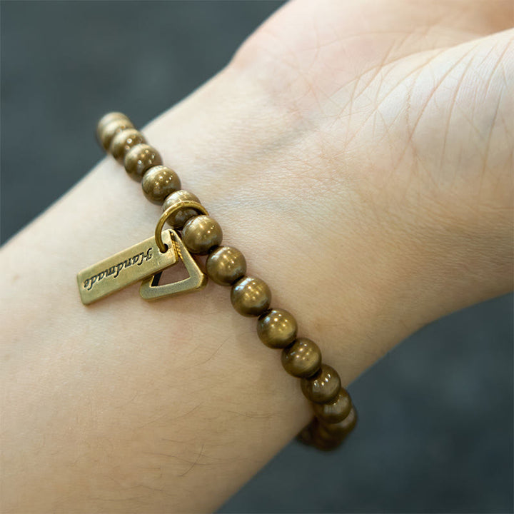 Buddha Stones Copper Beads Balance Bracelet - image 3