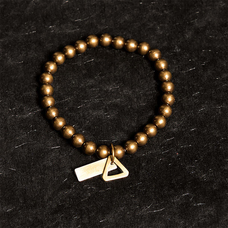 Buddha Stones Copper Beads Balance Bracelet - image 1