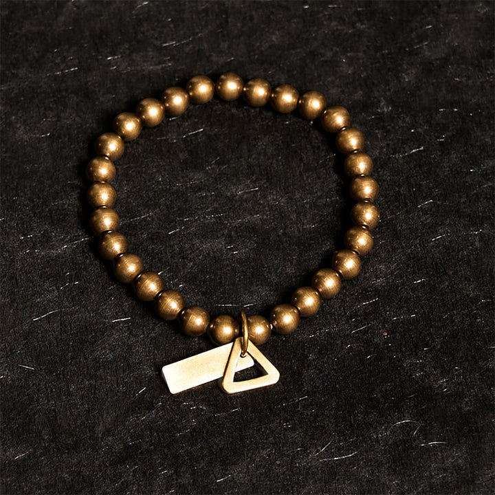 Buddha Stones Copper Beads Balance Bracelet - image 1