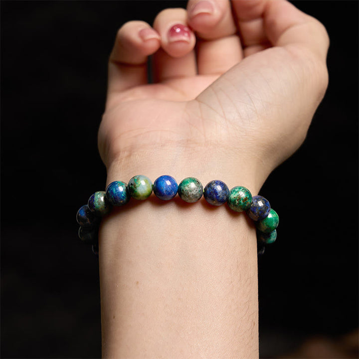 Buddha Stones Lazurite Lapis Lazuli Serenity Bracelet - image 5
