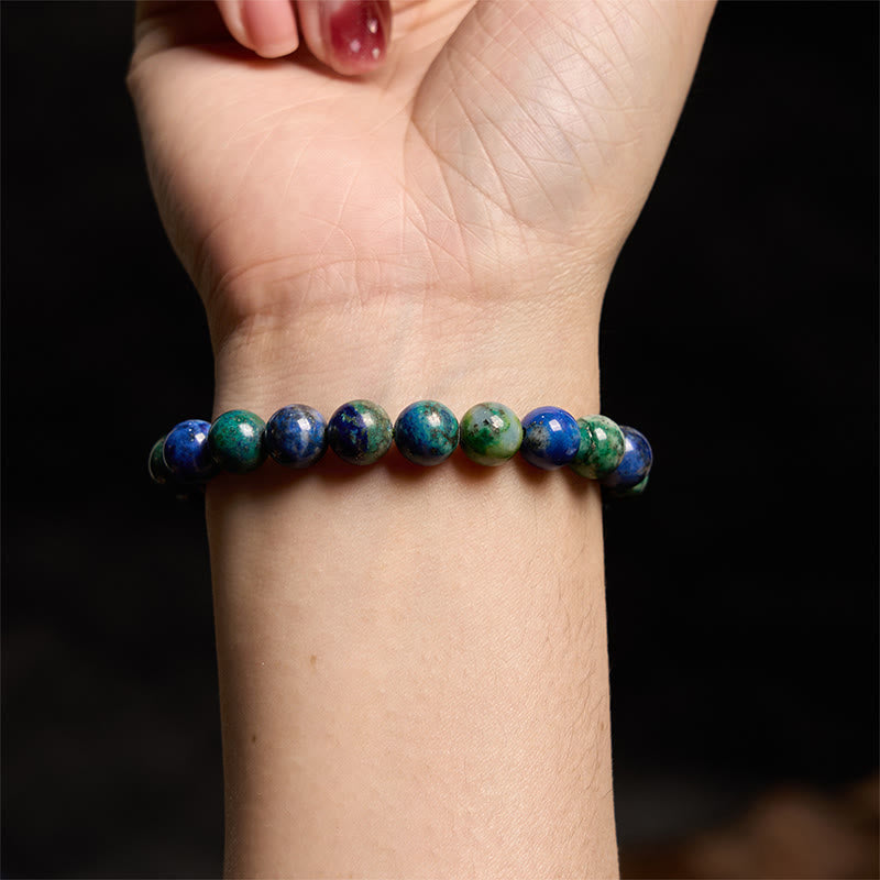 Buddha Stones Lazurite Lapis Lazuli Serenity Bracelet - image 6