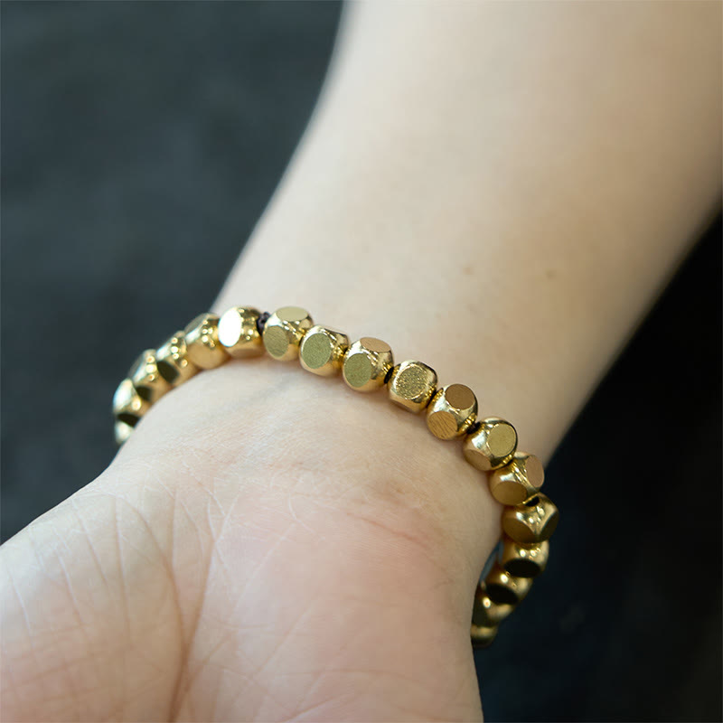 Buddha Stones Copper Good Luck Healing Bracelet - image 9