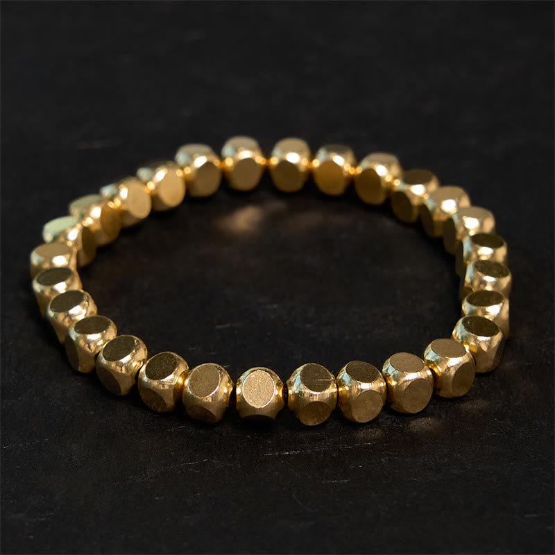 Buddha Stones Copper Good Luck Healing Bracelet - Copper(Wrist Circumference: 20-21cm) - image 0