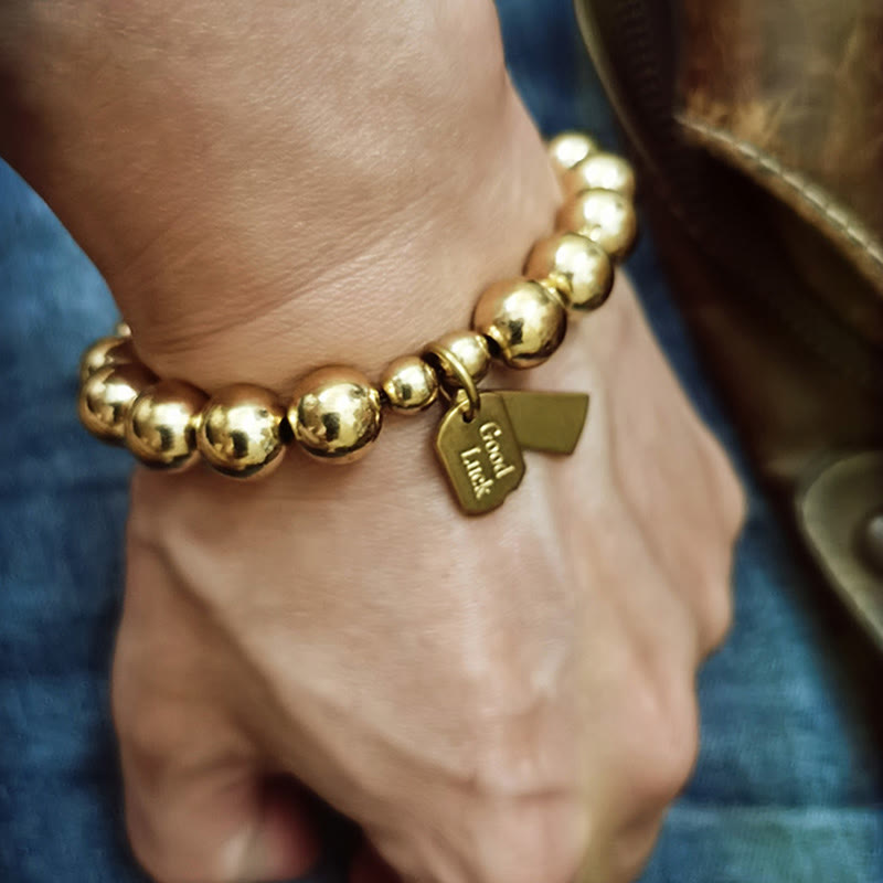 Buddha Stones Copper Healing Bracelet - image 10