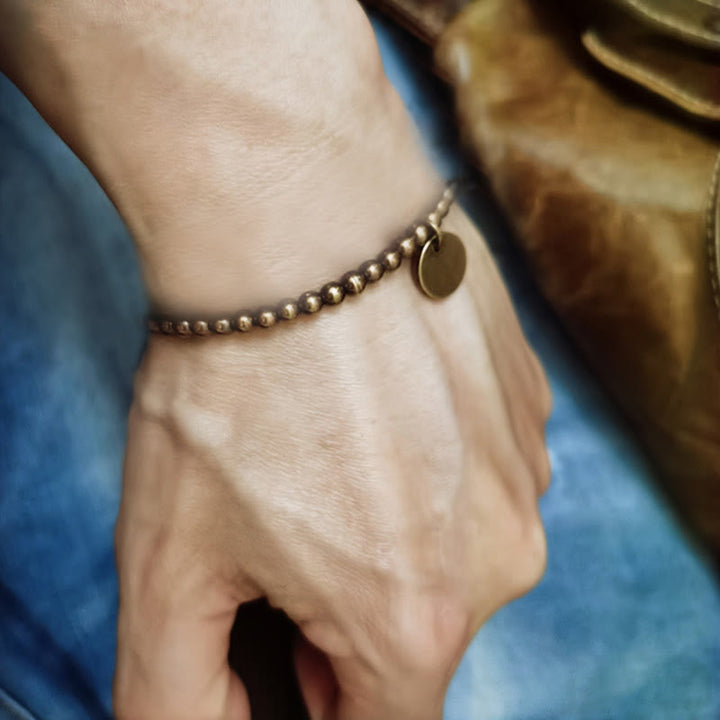 Buddha Stones Amekaji Copper Balance Bracelet - image 4