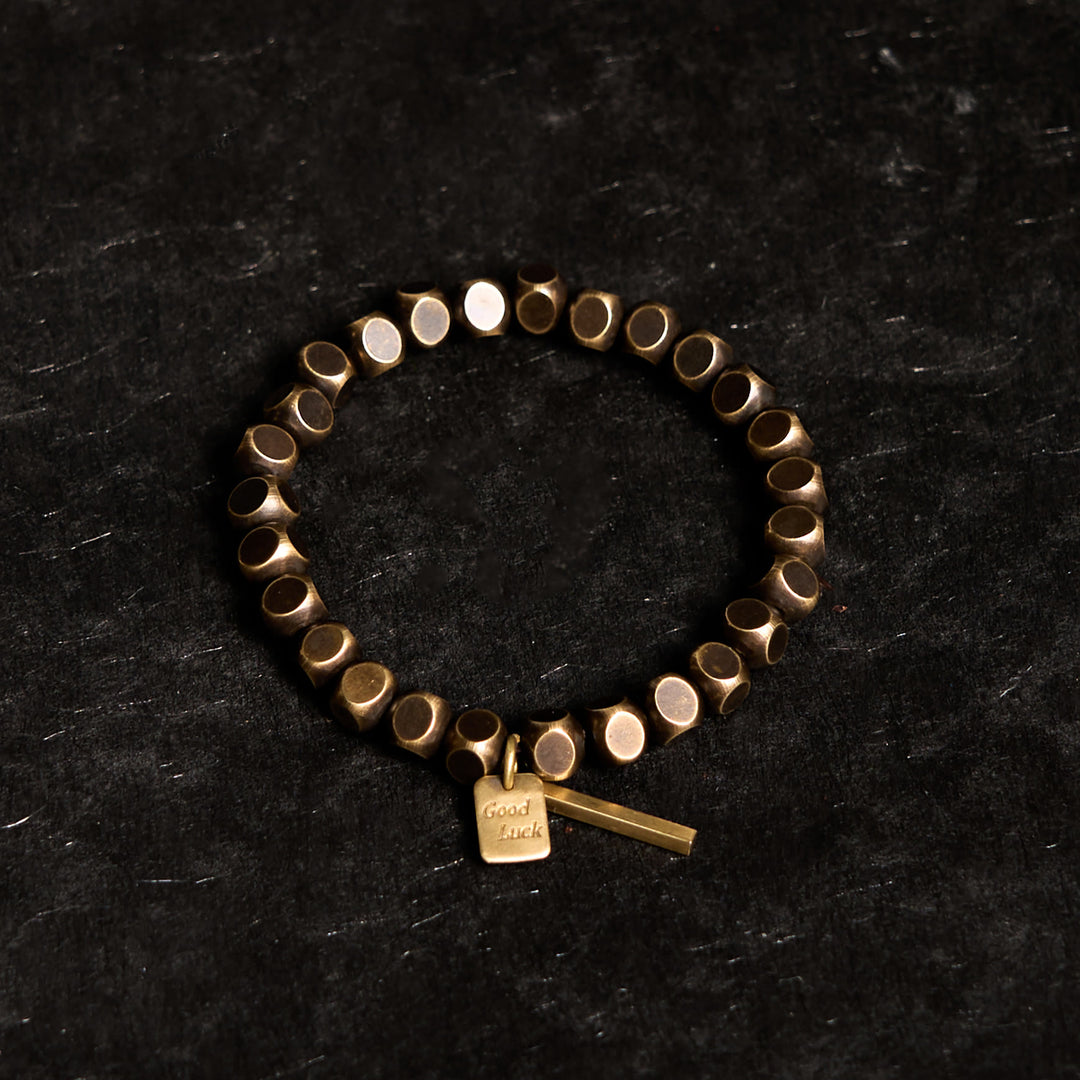 Buddha Stones Copper Good Luck Wealth Bracelet - image 1
