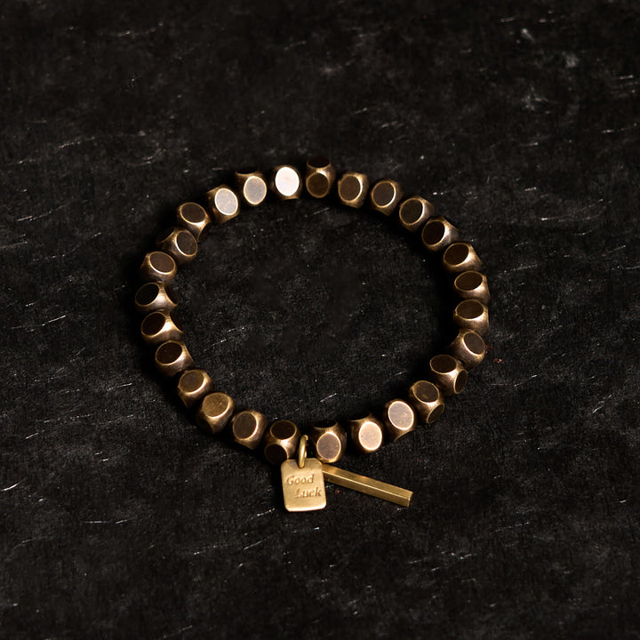 Buddha Stones Copper Good Luck Wealth Bracelet - image 1